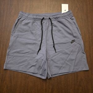 Nike Sportswear Tech Lightweight Knit Shorts Grey FD4506-003 Mens Size L